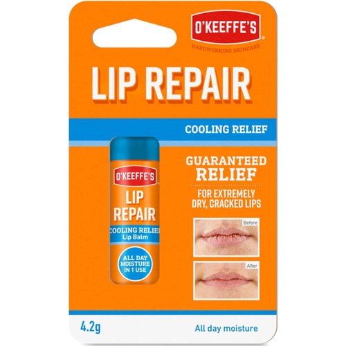 O'Keeffe's Lip Repair, All-Day Moisture, Cooling Relief Lip Balm - 3 Pack