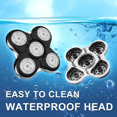 Shaver Replacment Heads Pro Head Shaver Replacement Blades Compatible with Re-ming-ton Balder Pro Head Shaver Model XR7000 precision electric razor replacement heads for bald men (2 PACKS)