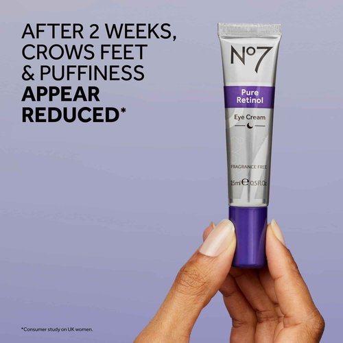 No7 Retinol Favorite Gift Set - Skincare Set Includes Retinol Night Repair Cream & Retinol Eye Cream - Visibly Smoothes, Plumps & Firms Complexion with Collagen Peptides + Shea Butter (2 Count)