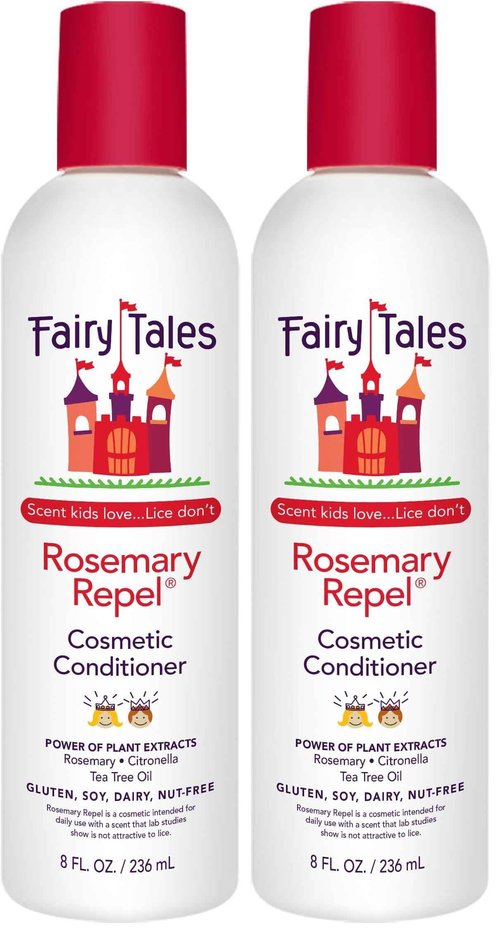 Fairy Tales Rosemary Repel Daily Kids Conditioner– Kids Like the Smell, Lice Do Not, 8 fl oz. (Pack of 2)