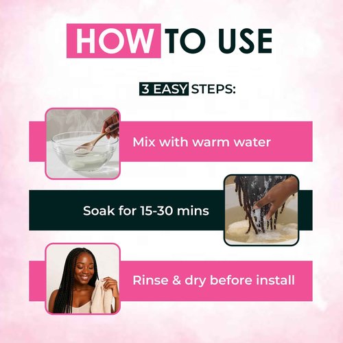 Esha Braid N Slay Detox Powder – Scalp Cleanser for Braids, Locs & Twists – Removes Buildup, Odor & Prewashes Synthetic Hair – Non-Stripping, Soothing, 907g (32 Fl Oz, UNSCENTED)