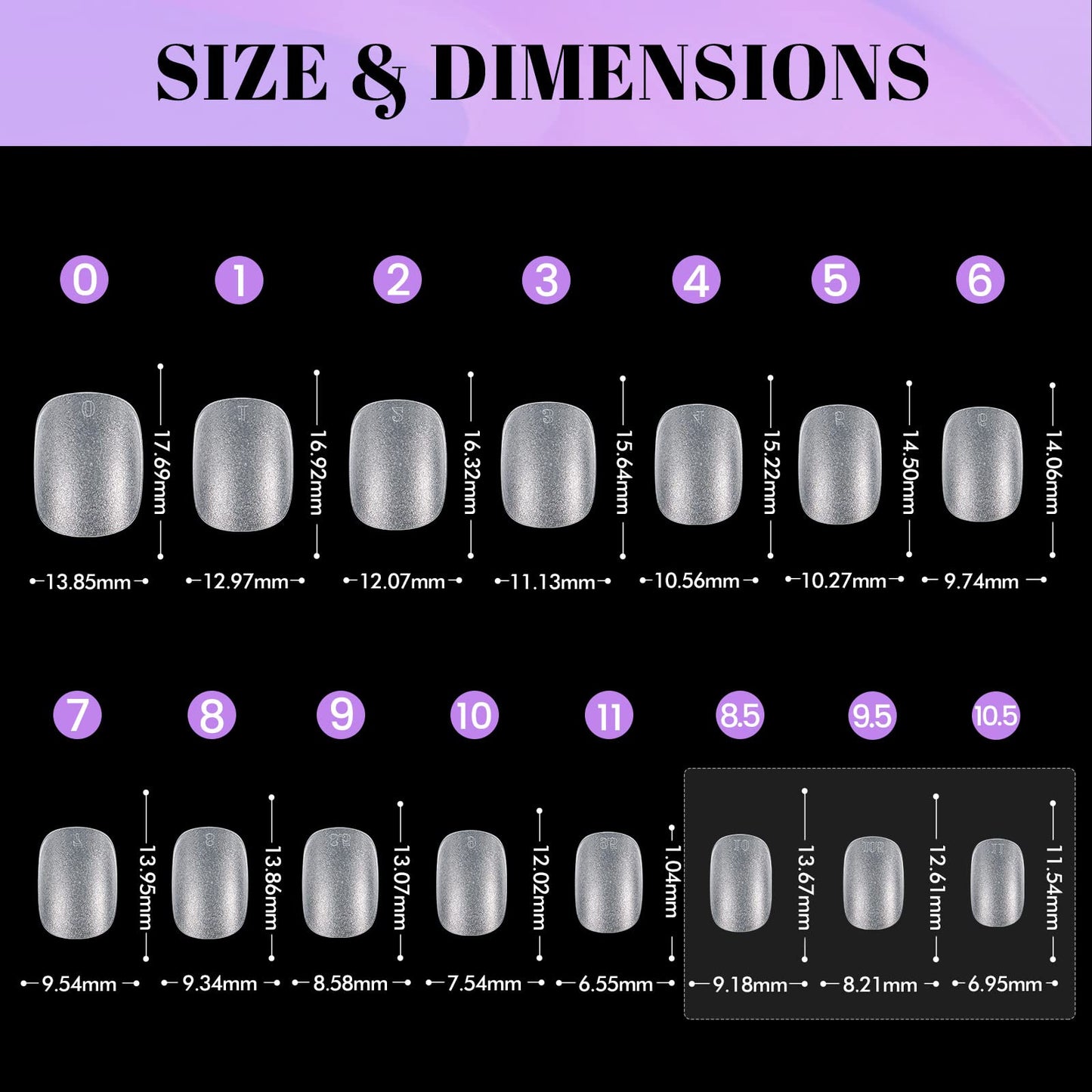 Ejiubas Gel Nail Kit - 300Pcs 15 Sizes Short Almond Nail Tips, 30ML Last Long Solid Gel with Portable Nail Lamp, Acrylic Nail Kit Gel Nail Extension Set Fake Nail Kit for Diy Home Manicure