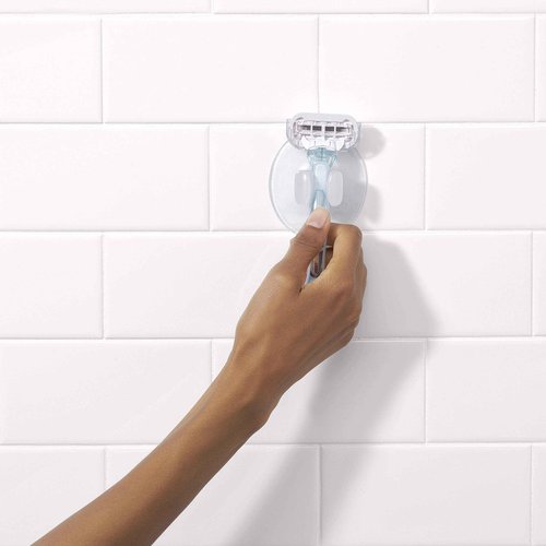 OXO Good Grips Suction Polyvinyl Chloride Razor Holder (Pack of 2)