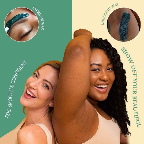 Maxpearl Hard Wax Beads 1LB + 10.5OZ - Brazilian, Bikini Waxing, Face, Eyebrows, Underarms, Arms, Chest, Back, Legs, Jasmine & Coconut Formula