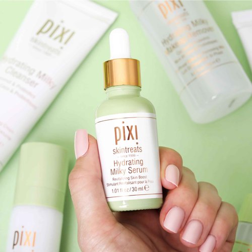Pixi Hydrating Milky Serum 1 Fl Oz | Revitalize Skin With Intense Hydration | Moisturize With Jojoba Oil and Aloe Vera | 1.0 Fl Oz