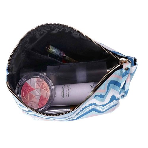 Kamo Makeup Bags - Cosmetic Bag for Women Zipper Pouch Travel Cosmetic Organizer Travel bags for toiletries Pencil case
