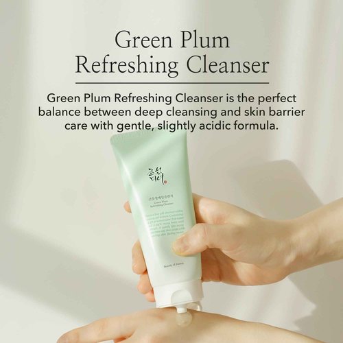 Beauty of Joseon Red Bean Refreshing Pore Mask with Green Plum Refreshing Clanser