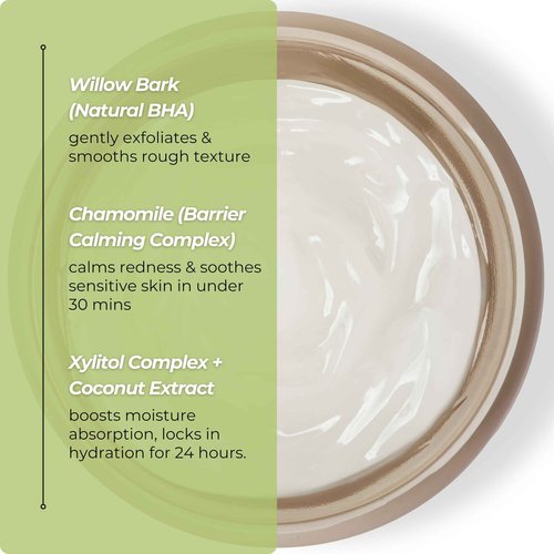 Natics Nourish Daily Face Moisturizer – Instant Hydration & Barrier Repair with Natural BHA & Prebiotics – Vegan, Cruelty-Free, TSA-Friendly Travel Size, for Sensitive, Oily & Acne-Prone Skin (1 oz)