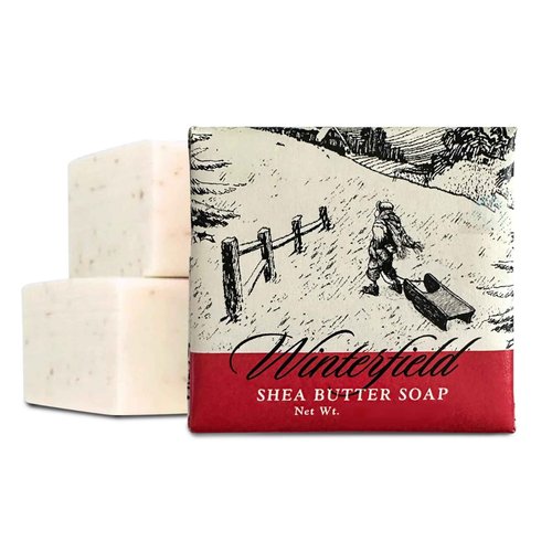 Greenwich Bay Mini Botanical Soap Bars – 12 Pack 1.9 oz Each – Individually Wrapped Guest Soaps for Airbnb, Spa, Travel, Bath – Travel Size Bar Soap Set, Winterfield