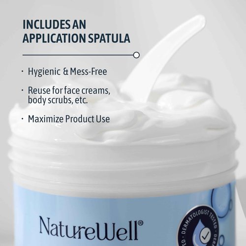 NATURE WELL Clinical Retinol Advanced Moisture Cream for Face, Body, & Hands, Boosts Skin Firmness, Enhances Skin Tone, No Greasy Residue, Packaging May Vary, 2 Pack (10 Oz Each)