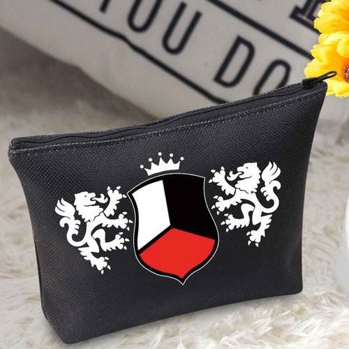 BWWKTOP Latin Music Cosmetic Makeup Bag Mexico Band Fans Gifts Music Makeup Zipper Pouch Bag Singer Merchandise (rdmusic bl)