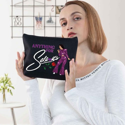 BWWKTOP Music Lover Cosmetic Bag Singer Fans Gift Music Album Gifts Singer Fans Zipper Pouch Bag Singer Merandise (anything for BL)