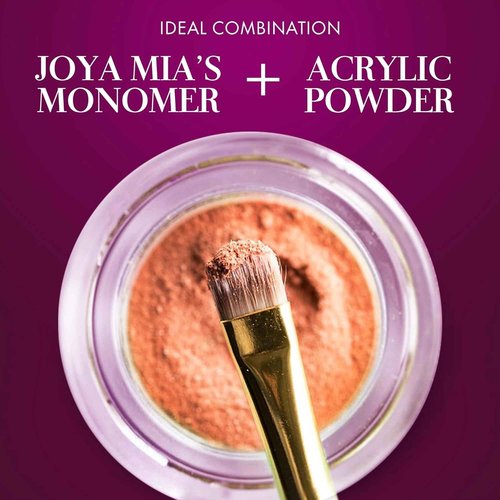 Liquid Monomer, Fast Setting Acrylic Monomer for Salon-Quality Nail Shaping and Acrylic Nail Powder Application, MMA-Free Nail Monomer with Superior Adhesion Formula, 16 oz - Joya Mia