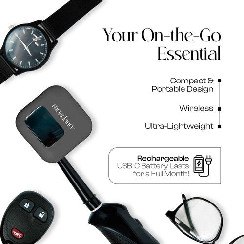 Mondano UV-C Toothbrush Sanitizer and Holder, Toothbrush Case - Manual/Electric Toothbrush Cover for Any Toothbrush Head - Rechargeable Toothbrush Travel Case, Tooth Brush Cover Cap for Home