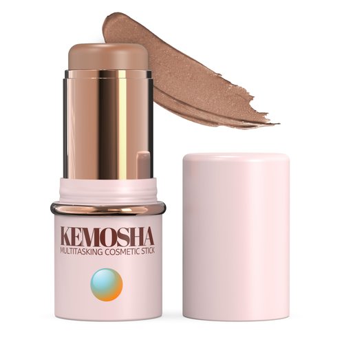 KEMOSHA Kemostick Perk – Creamy and Luxurious Liquid Contour Stick – Vegan Cream Contour Balm for All Skin Types – Lightweight Formula with Quick Application – Sweatproof Contour Wand