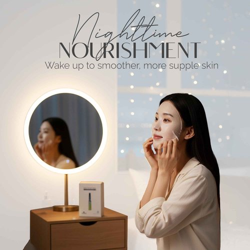 MATRIGEN Skin Repair Mask- Korean Face Mask With 6 Peptides for Moisturizing & Firming- Collagen Mask Infused with Plant Extracts to Soothe & Nourish - Ultimate Facial Mask for Glowing Skin - 10 Count