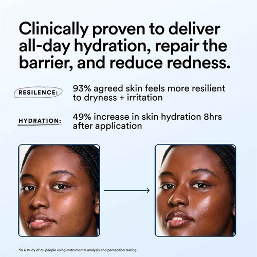 Experiment Molecular Mesh Barrier Repair Moisturizer – Soothing Lightweight Face Cream for Strength, Redness & Irritation - Ectoin, Phytosphingosine, Centella 2 FL OZ - Vegan for Sensitive Skin