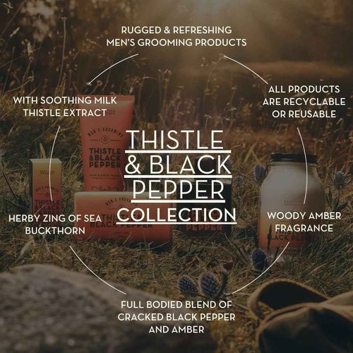 Thistle & Black Pepper Aftershave Balm 75ml