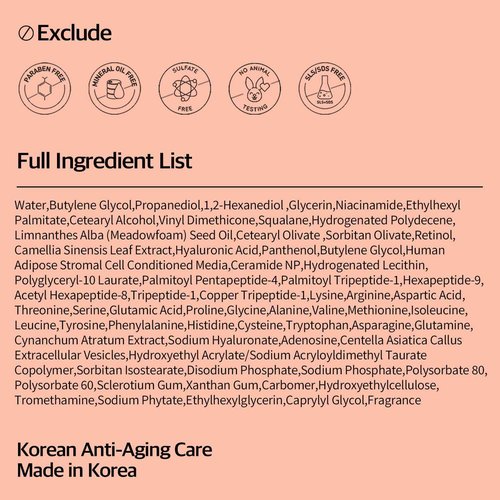 Cell Renew Liposome Ampoule 1.01 fl oz - Anti-Aging EGF Stem Cell Serum with CICA Exosome, Korean Skin Care for Skin Repair, Deep Hydration & Firming