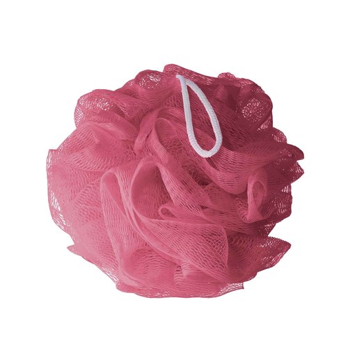 Bliss Exfoliating Shower Pouf Sponges, Colorful Loofah Body Sponges for Bath and Shower - 4 Pack