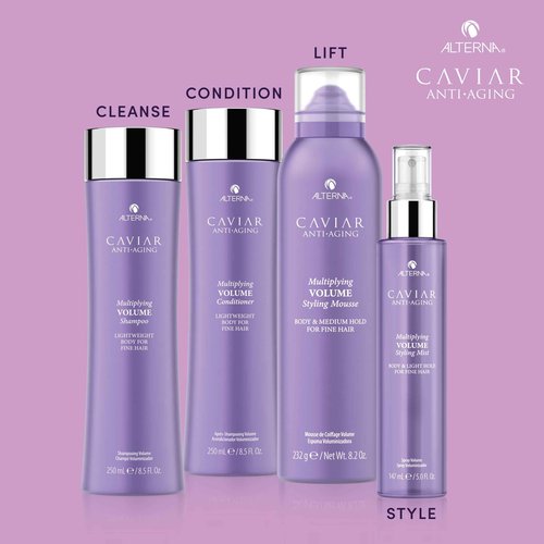 Alterna Haircare CAVIAR Anti-Aging Multiplying Volume Conditioner 8.5Fl Oz | For Fine, Limp or Thin Hair | Create Instant Volume and Thickness | Sulfate Free