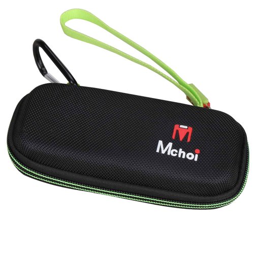 Mchoi Hard Carrying Case Fits for Gillette Fusion5 Men’s Razor & Proglide Shield Men's Razor, Case Only (Black, Green)