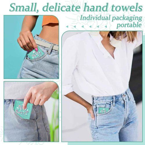 BUAEL Travel Deodorant 200 pieces of Antiperspirant deodorant Wipes And Body Wipes Individually Wrap Hypoallergenic Mini Deodorant Underarm Sweating And Travel To Clean Skin For Female Male Teenagers