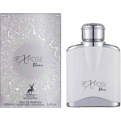 Expose Blanc by Maison Alhambra for Men - 3.4 oz EDP Spray