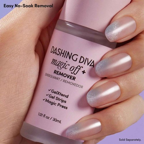 Dashing Diva Magic Press Premium Nail Bundle - Fairytale Collection - Square Shape Press On Nails - Happily Ever After & Tiki Hut - Long Lasting Gel- Lasts Up to 7 Days - 2 Sets