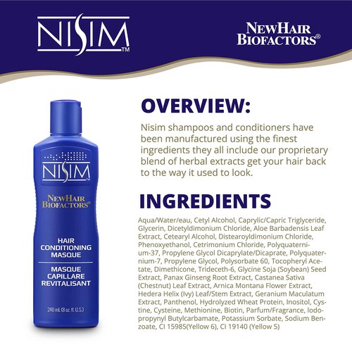 Nisim Hair Conditioning Masque - 8 Ounce (240 milliliter)
