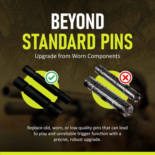 Precision Trigger Pin Set for Remington 870, 1100 & 1187 – Hardened Steel OEM Fit for Reliability, Smooth Assembly & Long-Term Durability – Corrosion-Resistant Replacement Kit, 2-Pack