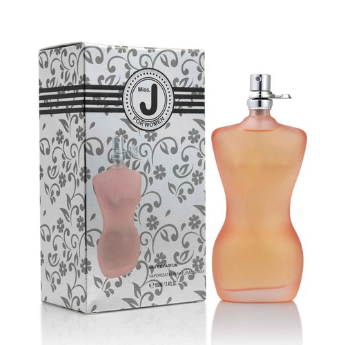 Miss J for Women - Floral and Warmth Fragrance - Top Notes of Rose, Star Anise, Orange, Pear, Bergamot, Iris, Orchid & Plum - Base Scent of Vanilla & Cinnamon - Elegant 100ml Bottle, Parfume for Women
