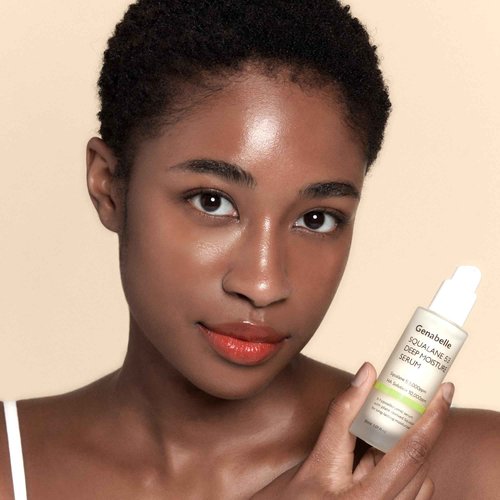 Genabelle Squalane 53 Deep Moisture Serum– Hydrating Serum with Plant-Based Squalane, Pine Exosomes for Long-Lasting Moisture, Skin Barrier & Radiance