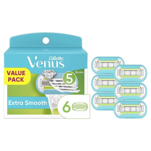 Gillette Venus Embrace Women's Razor Refills, 6 Count