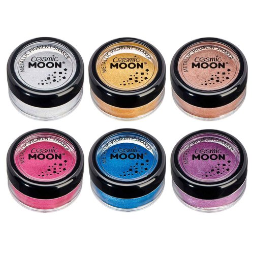 Cosmic Moon - Metallic Pigment Shaker - 0.17oz - Set of 6