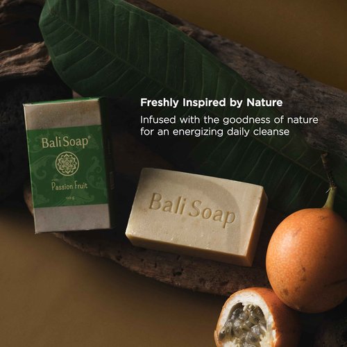 Bali Soap Tropical Paradise Collection – 6-Pack Premium Handmade Soap Gift Set, Exotic Fruit & Floral Scents, Vegan Spa Experience for Women & Men