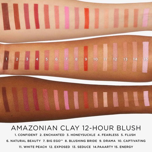 tarte Amazonian clay 12-hour blush – Mineral Pigment Sheer Blush with Vitamin E & Olive Oil for Lightweight Longwear & Buildable Coverage, Vegan & Cruelty Free