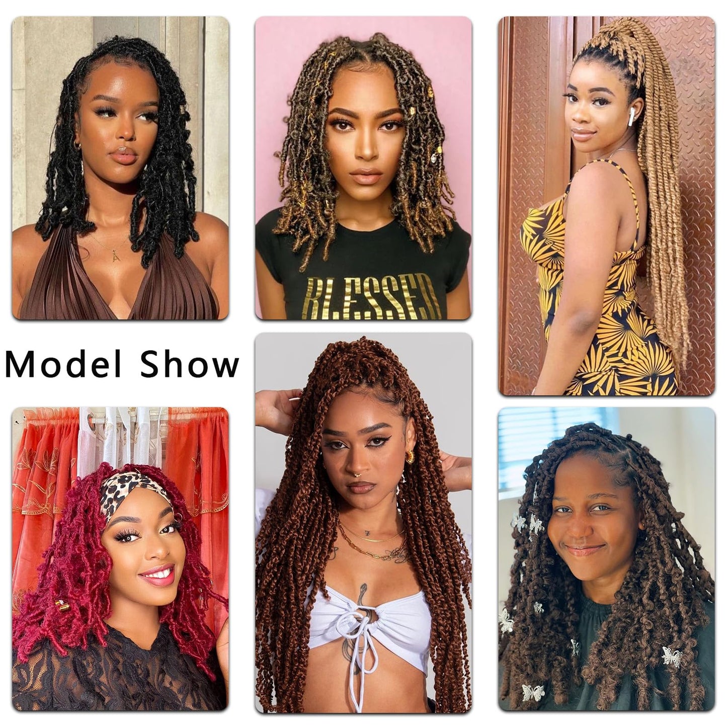 Marley Twist Braiding Hair 27# Afro twist hair 12 Inch Wrapping Hair for Soft Locs Pre-Separated Marley Hair 8 Packs Synthetic Crochet for Distressed Faux Locs Kinky Curly Braiding Hair Extensions