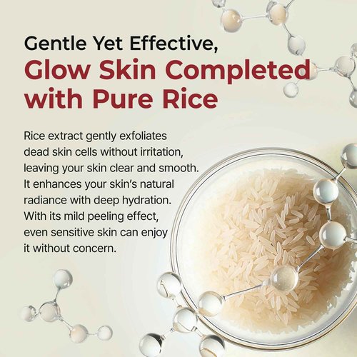 Dr.Melaxin Peel Shot Glow White and Black Rice Ampoule Duo, Soft Exfoliating Face and Body Scrub Dead Skin Cells, Blackheads Remover for All Skin Types