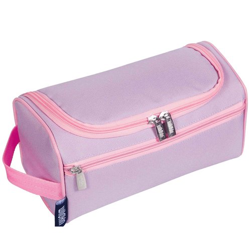 Wildkin Kids Toiletry Bag – Spacious & Durable, Ideal for School, Travel & Overnight Trips - Lilac
