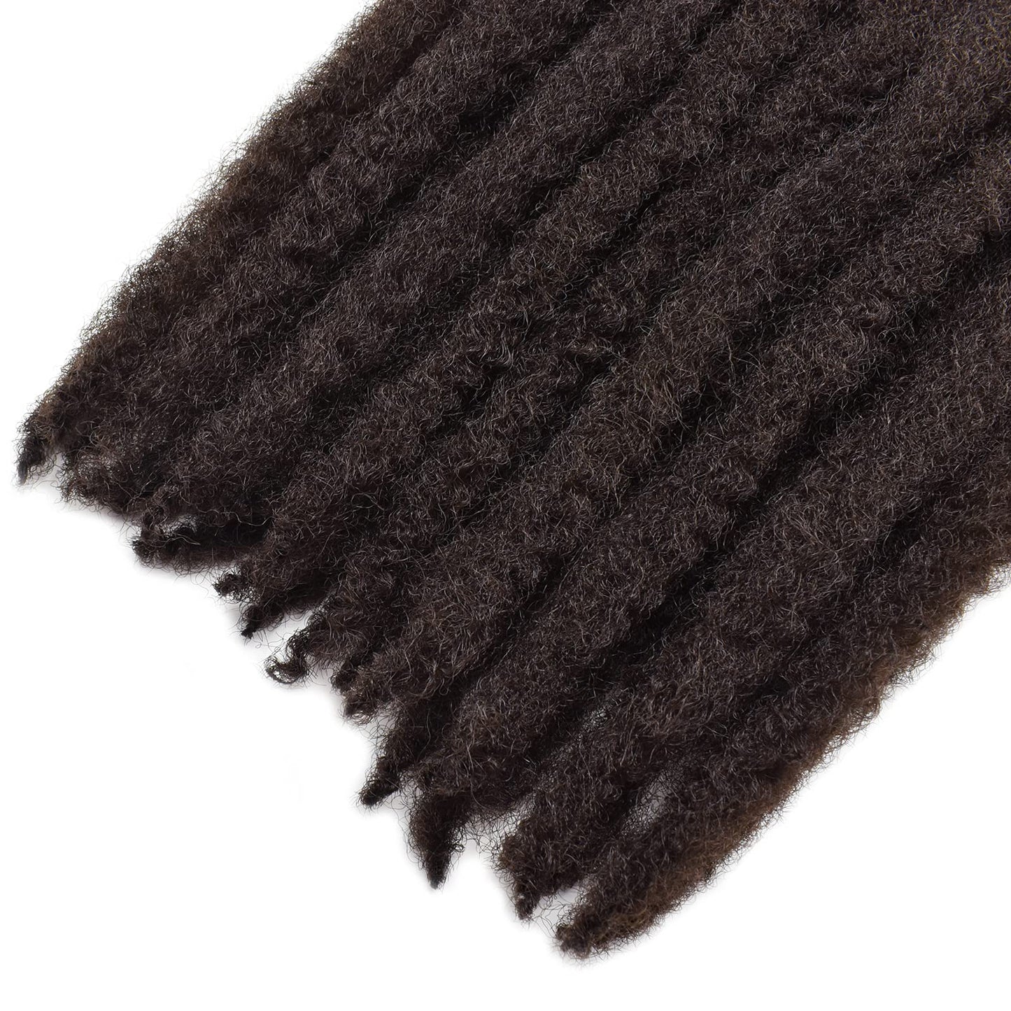 Ms.Priceless 16 Inch Marley Hair Marley Twist Braiding Hair for Faux Locs for Butterfly Locs Long Afro Kinky Cuban Twist Crochet hair for Black Woman (4#, 3Packs-16 Inch)