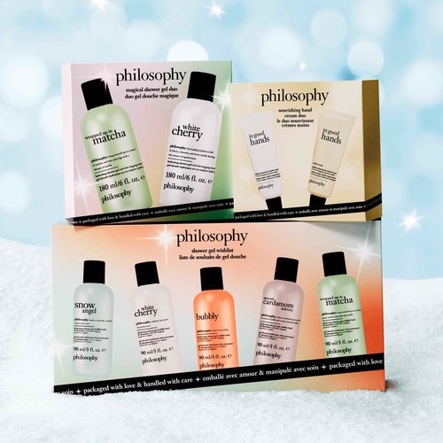 philosophy Bath & Body Holiday Shower Gel Set 3 fl oz 2-Pc Set (Holiday FY26)
