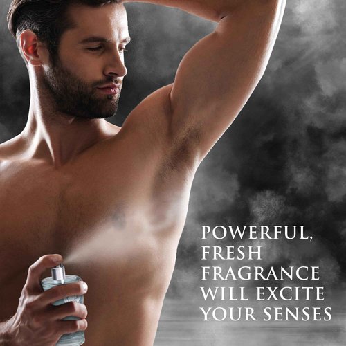 Victorious for Men Eau De Toilette - Woody & Aquatic Fragrance - Aromatic Bay Leaf & Jasmine & Woody Base of Guaiac Wood, Patchouli, Oak & Ambergris - Fresh & Sporty Composition - 100ml Spray Bottle