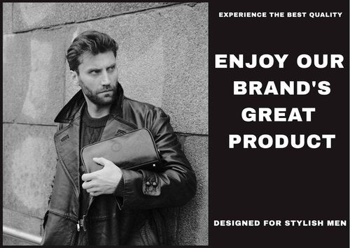 VI PRESTIGE Dopp Gift Travel Toiletry Bag Premium Quality Large Capacity 2-compartments YKK zippers Water-resistant Bottom studs Mesh pockets Durable Cosmetic Organizer Unisex DARK BROWN