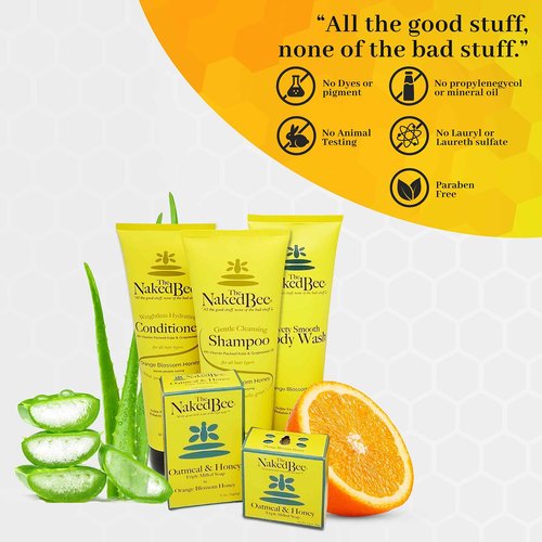 The Naked Bee Orange Blossom Honey Hand Salve, 2 Oz - 3 Pack