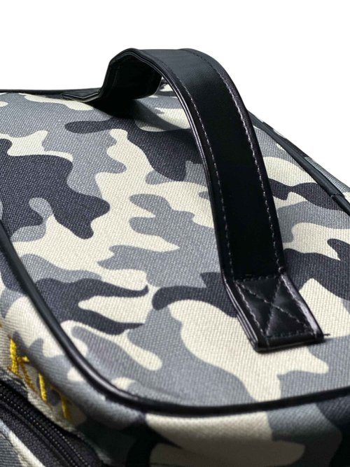 Beyond Shadow Ops™ Mission Kit – Luxe Collection Camouflage Travel Toiletry Bag with Wide-Open Design, Large Compartment, and Zipper Pocket in the Lid, Makeup Organizer, Gift for Makeup Lovers