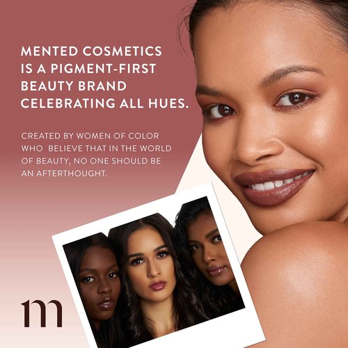 Mented Cosmetics Soft Synthetic Makeup Brushes, Blush, Concealer, Powder & Primer, Densely Packed Blending Brush for Face Makeup, Ideal for Women, Powder Brush