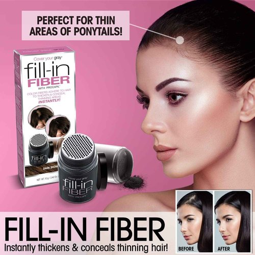 Cover Your Gray Fill In Powder - Medium Brown (Pack of 6)