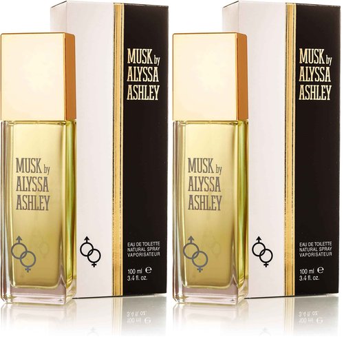 Ashley Alyssa Musk By Alyssa For Women. Eau De Toilette Spray 3.4 Ounces (Pack of 2)