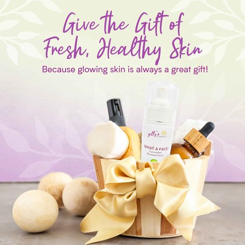 Made in USA Cucumber & Witch Hazel Toner Spray for Face – Gilly’s Organics Natural Astringent with Aloe & Tea Tree – Pore Minimizer, Acne Mist, Hydrating Primer & Moisturizer, 3 fl oz